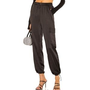 Superdown Rita Cargo Pant in Black